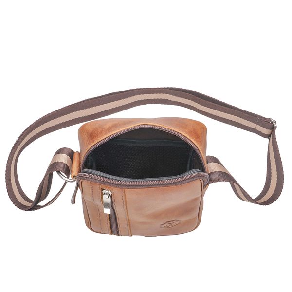 Shoulder Bag Tiracolo Em Couro Legítimo 