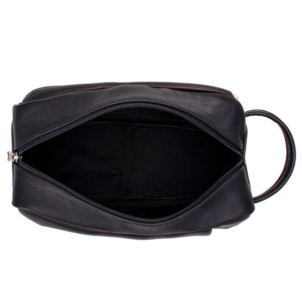 Necessaire Unissex Em Couro Legítimo Luxo 