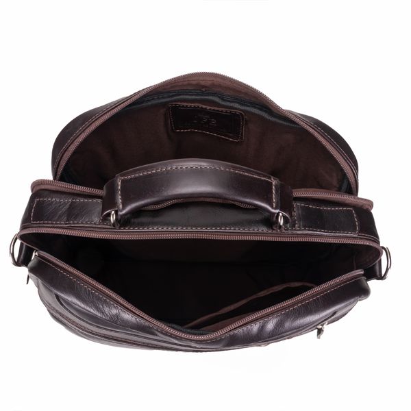 Pasta Mochila Executiva Multiuso Em Couro Para Notebook 15,6 