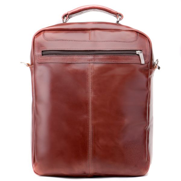 Pasta Mochila Executiva Multiuso Em Couro Para Notebook 15,6 