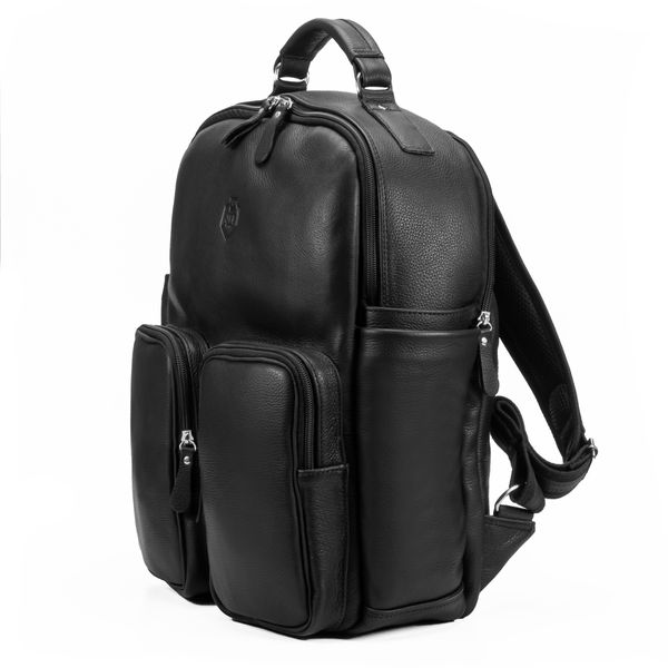 Mochila Executiva Design Em Couro Legítimo Para Notebook 