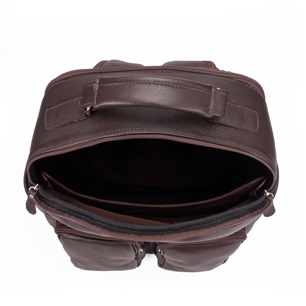 Mochila Executiva Design Em Couro Legítimo Para Notebook 