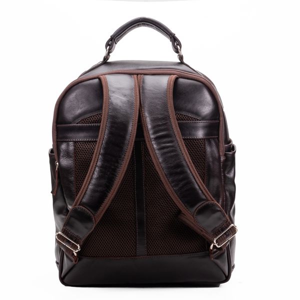 Mochila Executiva Design Em Couro Legítimo Para Notebook 