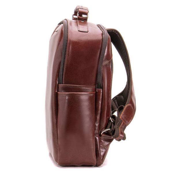 Mochila Executiva Design Em Couro Legítimo Para Notebook 