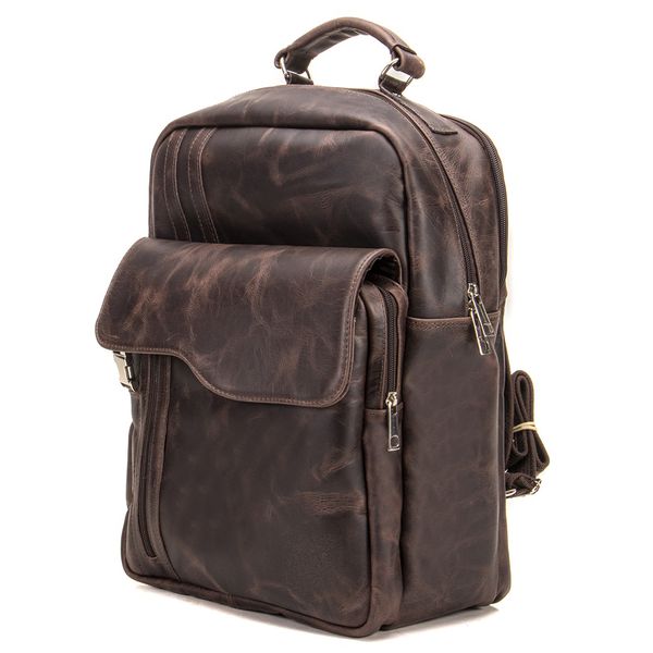 Mochila Executiva Design Em Couro Legítimo Para Notebook 