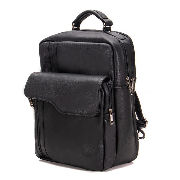 Mochila Executiva Design Em Couro Legítimo Para Notebook 