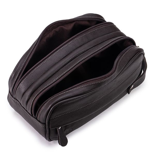 Necessaire Unissex 9691 Em Couro Legítimo