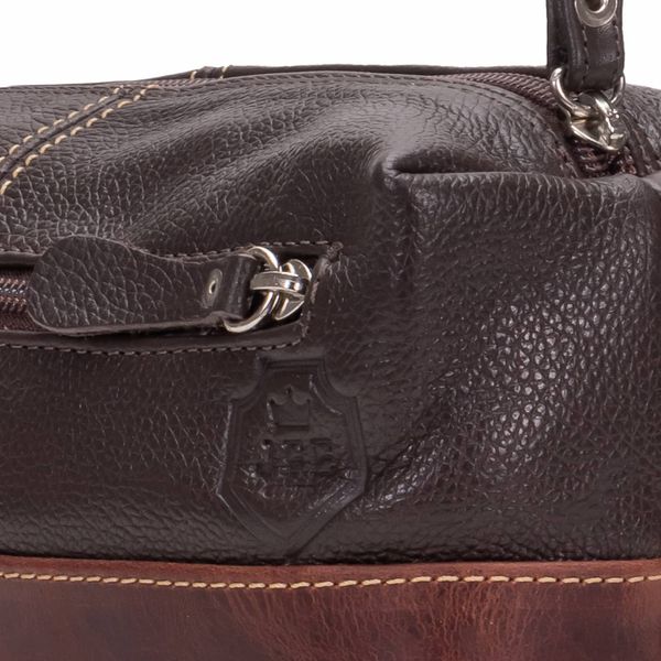 Necessaire Masculina Couro Legítimo Estojo Higiene Viagem