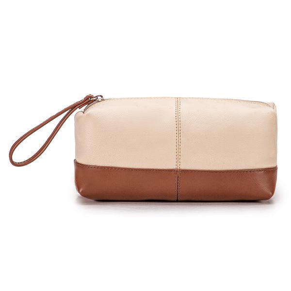 Necessaire Masculina Couro Legítimo Estojo Higiene Viagem