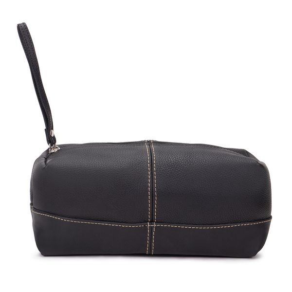 Necessaire Masculina Couro Legítimo Estojo Higiene Viagem