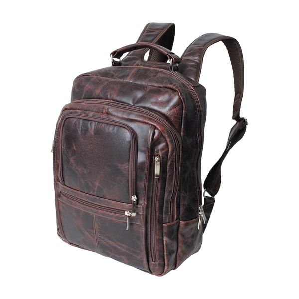 Mochila Multi Em Couro Para Notebook 