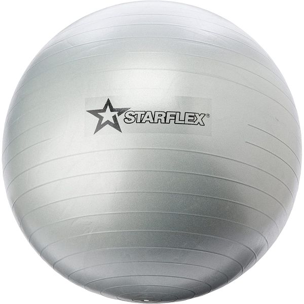 Bola de pilates 85cm anti estouro com bomba de ar ginastica yoga fitness - Starflex
