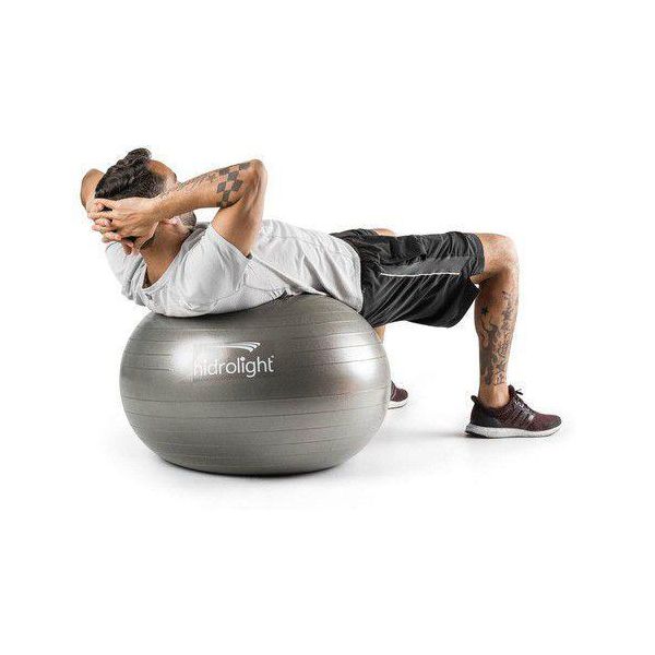 Bola Suíça para Pilates e Yoga com Bomba 75cm