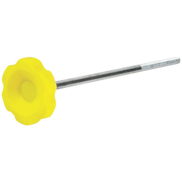 Parafuso Manipulo 3/8'' X 27cm Rosetão Amarelo Regulador Freio Spinning