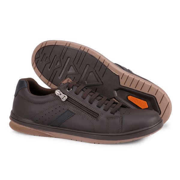 Tenis Casual Masculino Sapatenis Cano Baixo Dia-A-Dia Anti Stress