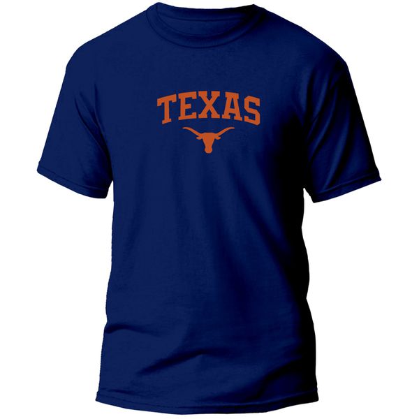 Camiseta Country Texas Azul 100% Algodão