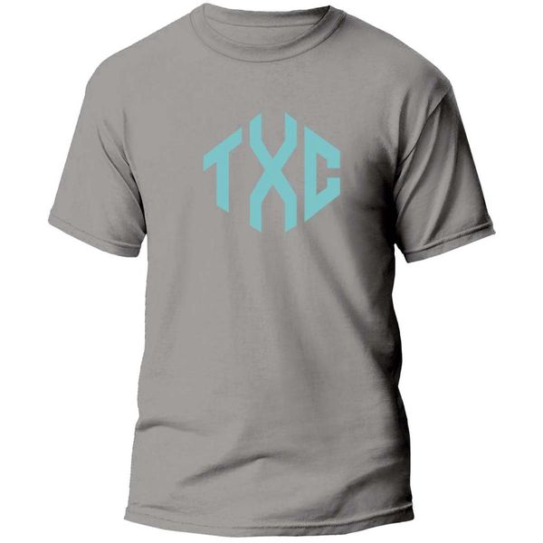 Camiseta Country TXC Cinza Claro 100% Algodão