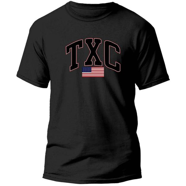 Camiseta Country TXC Preta 100% Algodão