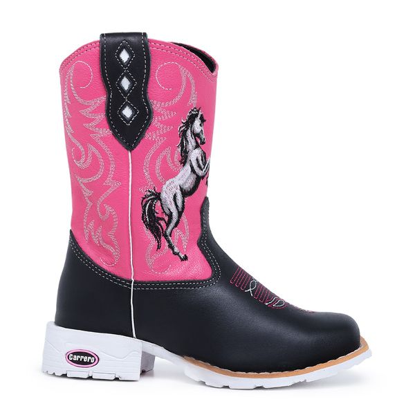 Cano Longo Texana TiÃ£o Carreiro Botas Country Feminina Infantil