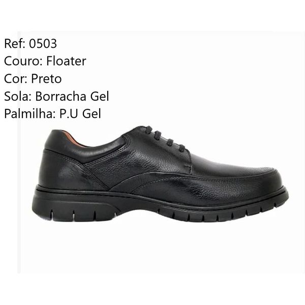 Couro Sapatilha Ortopedica Masculina Sapato Ortopédico Masculino