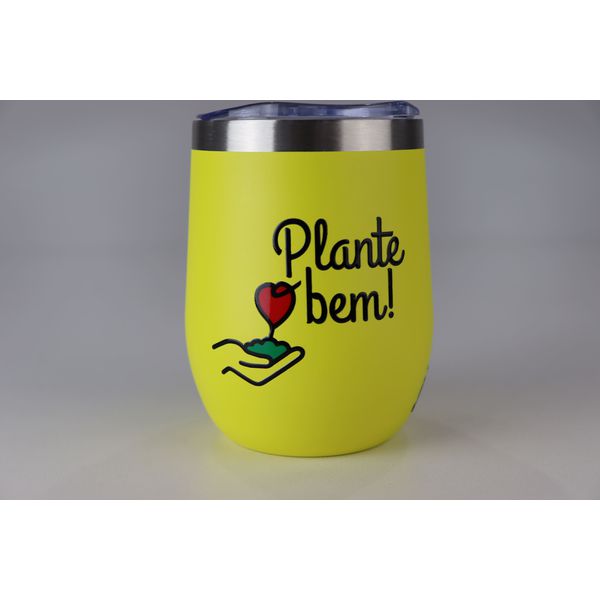 Copo Térmico Plante o Bem Amarelo | 360ml