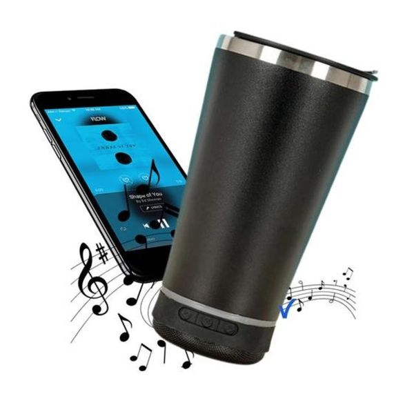 Copo Térmico Com Som Bluetooth