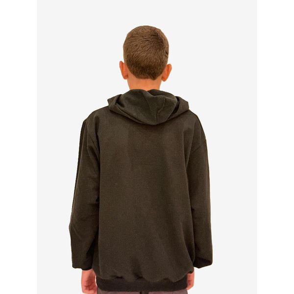 Moletom Masculino Preto Canguru Com Capuz