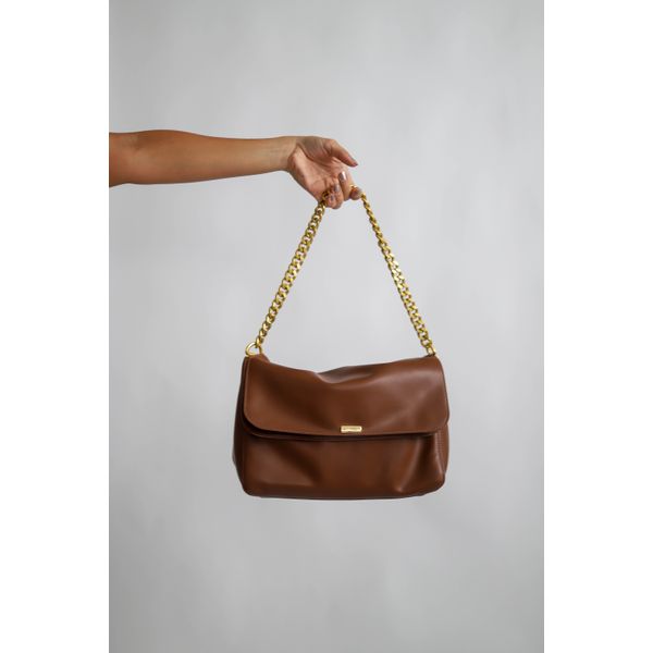 Bolsa Envelope Enrugada