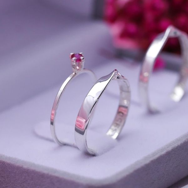 Alianças de Prata BH 3mm