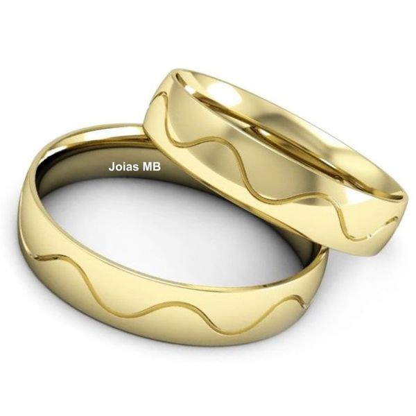 Alianças de Casamento Minas Novas 6mm