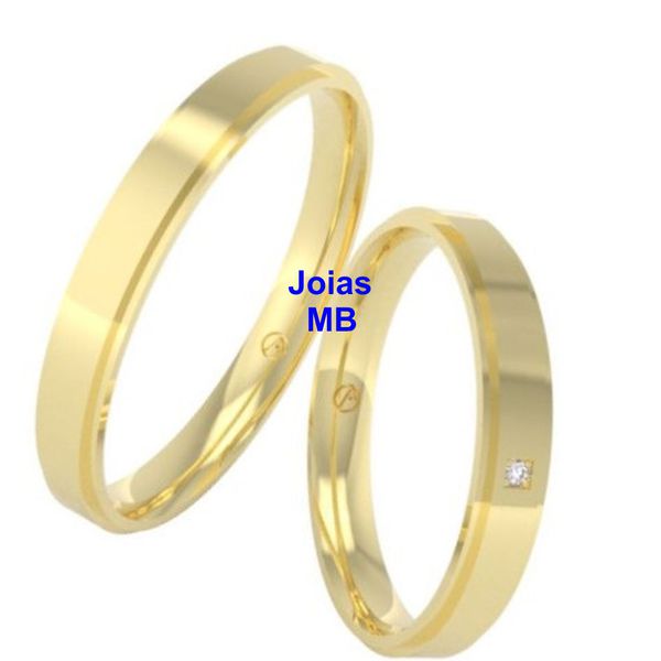 Alianças de Casamento Mogi Mirim 3,5mm
