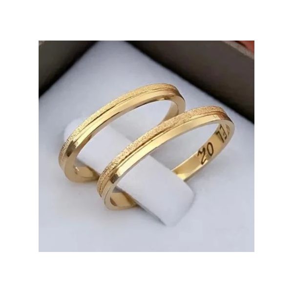 Alianças de Casamento Ouro 18k Finas 3 Gramas 2,7mm 