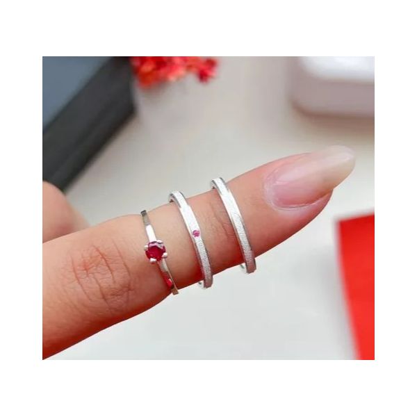 Alianças de Prata Vitória 2mm