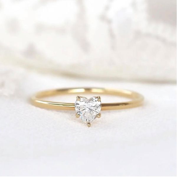 Anel de Noivado Campina Grande zircônia