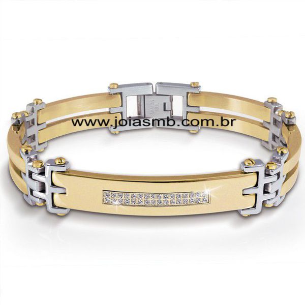 Bracelete de Ouro Porto Velho 21 cm