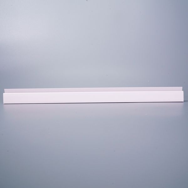 ARREMATE U EM PVC BRANCO NEVE 3,0M