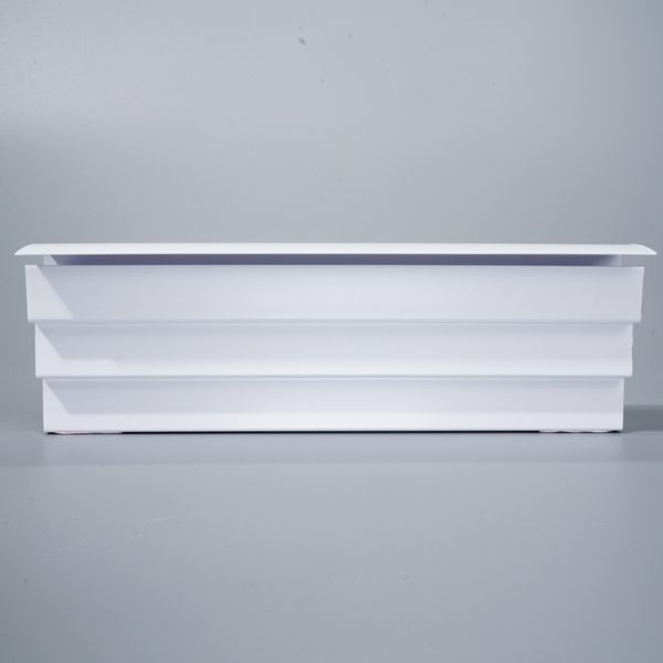 MOLDURA ROMANA EM PVC BRANCO NEVE 3,0M