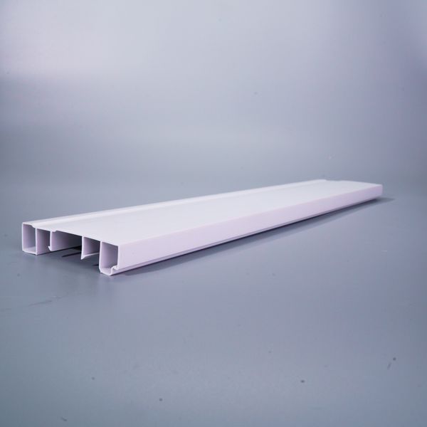 KIT RODAPÉ CLASSIC EM PVC 70MMX3,0M BRANCO NEVE