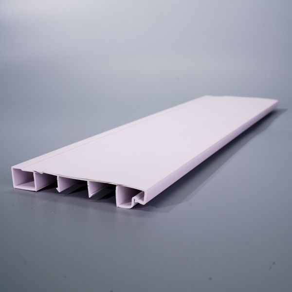 KIT RODAPÉ CLASSIC EM PVC 100MMX3,0M BRANCO NEVE