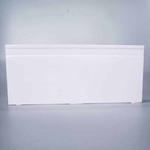 KIT RODAPÉ CLASSIC EM PVC 150MMX3,0M BRANCO NEVE