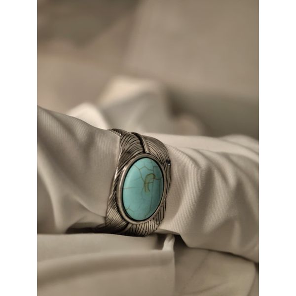 Bracelete Pedra Turqueza 