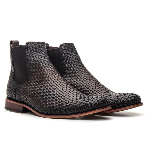Bota Chelsea Couro Nobre Don Trisse - Café - Don Matuto | Botinas Premium