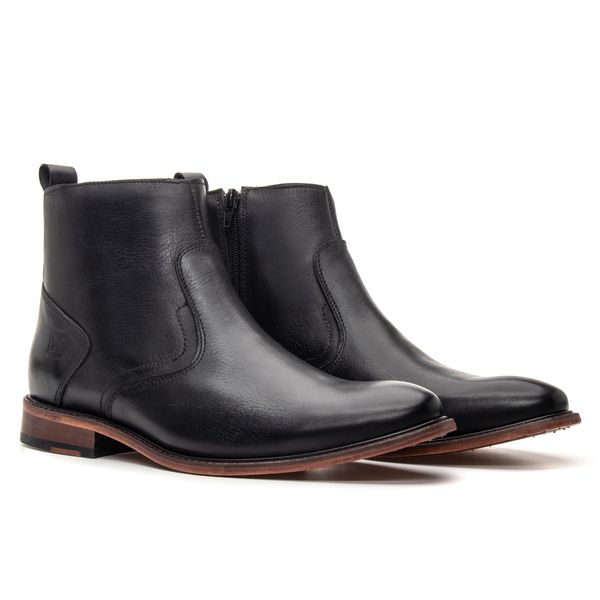 Bota Masculina California Preta - Don Matuto | Botinas Premium