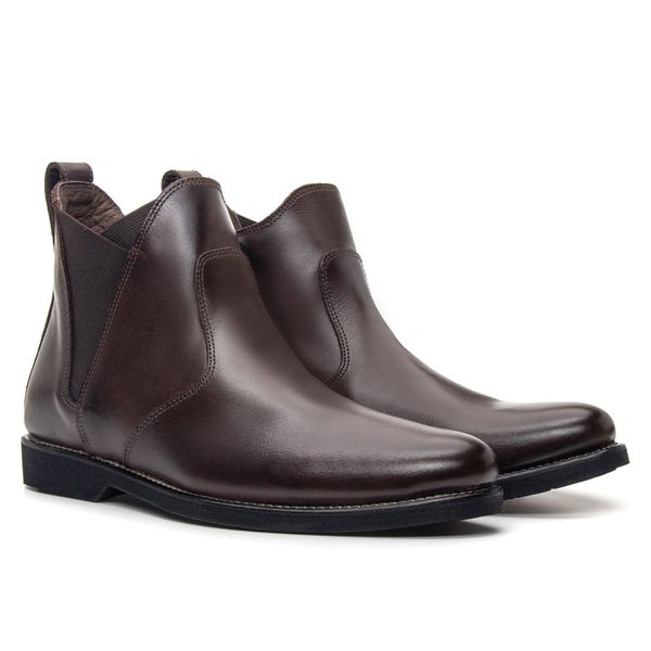 Bota Feminina Paris Café - Don Matuto | Botinas Premium