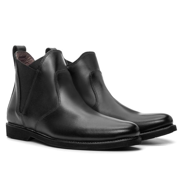Bota Feminina Paris Preta - Don Matuto | Botinas Premium