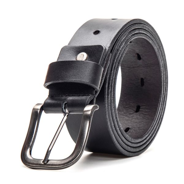 CINTO DE COURO NOBRE PRETO - Don Matuto | Botinas Premium