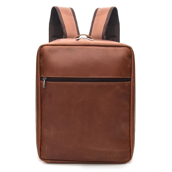 MOCHILA CALIFÓRNIA DON MATUTO EM COURO LEGITMO WHI... - Don Matuto | Botinas Premium