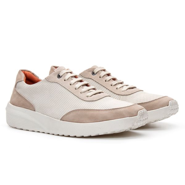 TÊNIS CASUAL FLYTECH KIEV GELO - Jovaceli | Sapatos em Couro