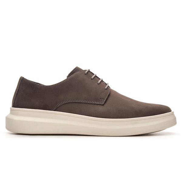 SAPATO CASUAL TORONTO GREY - Jovaceli | Sapatos em Couro