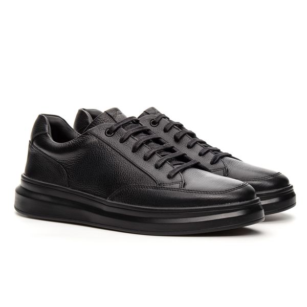 SAPATO CASUAL TORONTO PRETO - Jovaceli | Sapatos em Couro
